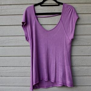 ANTHROPOLOGIE Pink Short Sleeve Top